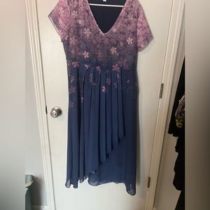 Amazon size L flows ombré dress